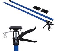 Étai de soutien Support de plafond Tige télescopique Barre Acier Réglable en continu 115-290cm 30kg