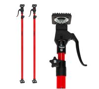 Oxeo Etai de Soutien télescopique à Pompe X2 - Hauteur 115 à 290cm - Charge Max 40kg - renforcé gâchette Aluminium Tube Acier
