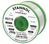 Étain à souder KS115 3,0% 1,0MM 250G Stannol 573255