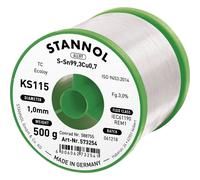 Étain à souder KS115 3,0% 1,0MM 500G Stannol 573254