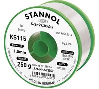 Étain à souder KS115 3,0% 1,5MM 250G Stannol 573257