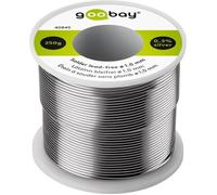 Étain de soudure - Professionnel - Ø 1,0 mm - 250 g - Conductivité accrue - Flux sans résidus
