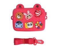 ETAINGYEUN Caméra caméra Sac à bandoulière Protecteur de caméra pour Enfants Sac de Certaines Personnes Souvenirs d'anniversaire Jolis et Robustes et EVA PVC Materif (Rouge)