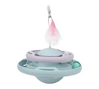 ETAINGYEUN Toyage de Chatte de Chat Fun Interactive Trackball Chaton Jouet adapté aux Souvenirs de Chats