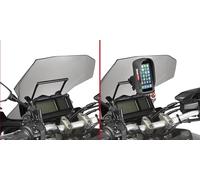 Givi Étais de montage FB2122 pour porte‑smartphone S902A – montage derrière le pare‑brise