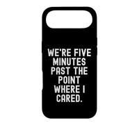 était Cinq Minutes après Le Point où Je me souciais de Sarcastic Coque pour iPhone Air