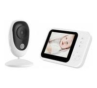 eTakin BabyPhone Vidéo 3.5LCD Audio Bidirectionnel-Vision Nocturne-Surveillance de la Température G