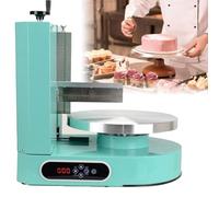 Étaloir à Gâteau Électrique - Outil de Glaçage Portable Réglable pour Cuisson Parfait Gâteaux D'Anniversaire - Grattoir Automatique Et Lissage Dispositif