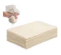 Étamine Alimentaire - Etamine - 50x50cm - Coton - 8 Pièces - Filtrage Efficace