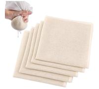 Étamine Alimentaire Réutilisable - Ulisem - 50x50cm - Coton et Lin - Lot de 10