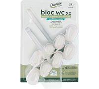 Étamine du Lys Sanitaire Bloc WC Menthe Eucalyptus 2 x 50g