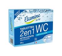Étamine du Lys Sanitaire Tablettes WC 2 en 1 Bio 12 unités