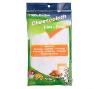 Étamine en coton naturel de 1,8 m de grade 20, parfaite pour filtrer les bouillons et la cuisine (2 YDS)