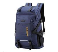 Étanche 60 litres Grande Capacité Sac À Dos Hommes Escalade en Plein Air Voyage Sport Loisirs Sac À Dos Collège Étudiant Sac Bleu Foncé