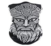 Étanche À La Poussière Protection du Visage Dieu Viking À Asgard Echarpe Gaiter Respirant Chapeaux Demi-Visage pour Cyclisme Homme Vélo