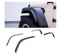 étanche Anti éclaboussures pour Jeep pour Wrangler JL JL1280 2018-2022 Garnitures De Passage Roue Élargisseurs d'ailes Avant Ensemble 4 Bandes D'extension Basses