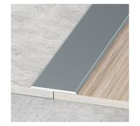 Étanche Bande de Transition Auto-adhésive Bande de Seuil Bande de Séparation Plate en Aluminium, pour Joindre Les Espaces de Sol Carreaux, Résistant À L'usure(Blue,W6*L300cm(3 * 100))