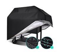 Étanche BBQ Grill Couverture Barbecue Anti Poussière Pluie UV for Gaz Charbon Électrique Barbe Accessoires Jardin Extérieur(S)