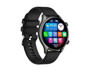 étanche, élégante, Sportive, Robuste Smartwatch myPhone Watch EL Noir avec Grande Batterie jusqu'à 10 Jours