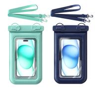 étanche pour la natation - Sac étanche pour téléphone portable IPX8 avec fenêtre transparente LanyardHD, cela ne garantit pas d'obstruction pour vous - protection sous-marine pour touc