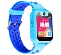 Étanche Smartwatch Tracker Smart Enfant Montre Anti-perte SOS Appel Smart Montre Pour iOS Android，Bleu