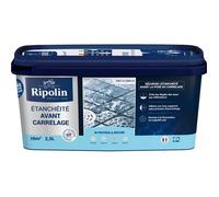 Ripolin Peinture avant carrelage – Revêtement d'étanchéité intérieur mat 2,5 L blanc