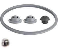 Étanchéité de Rechange pour WMF - Diamètre Intérieur 22 cm | Joint en Silicone pour Autocuiseur Silit 3L 4,5 L 6,5 L 8,5 L - Convient pour Autocuiseur WMF 6068559990 6068559997