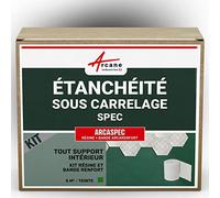 étanchéité douche salle de bain sous carrelage et béton ciré kit - 5 m² - ARCANE INDUSTRIES