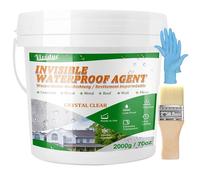 Étanchéité Liquide Transparent Étanchéité 2 KG - Scellant Imperméable pour Toiture et Salle de Bain