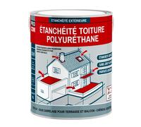 Étanchéité toiture polyuréthane - Étanchéité toit terrasse, toit plat PROCOM 3.5 Kg Blanc