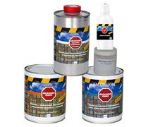 étanchéité transparente douche salle de bain sur carrelage en kit Kit de 2m2