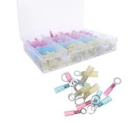 Étanches, Assortiment de Connecteurs à Sertir Isolés | Plastique et Fer, Installation Rapide, Large Compatibilité de Fils, Usage Extérieur et Milieu Professionnel