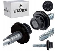 Etanco GT5 Vis autoperceuses métalliques (250, RAL 7016 - Gris anthracite, 5,5 x 25 mm)