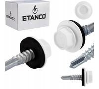 Etanco GT5 Vis autoperceuses métalliques (250, RAL 9003 - Blanc signal, 5,5 x 25 mm)