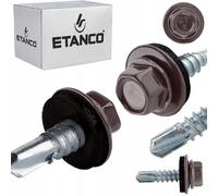Etanco GT5 Vis autoperceuses métalliques (250, RAL 9007 - Gris aluminium, 5,5 x 32 mm)