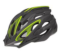 Etape 1908316_S-M Casque de Sport Unisexe Youth, Noir/Jaune Fluo Mat, S/M (55-58 cm)