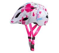 Etape 1921492_S-M Casque de Sport Unisexe Youth, Blanc/Rose Mat, S/M (52-56 cm)
