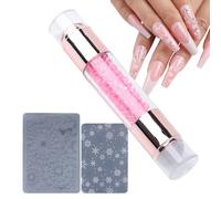 ÉTAPE DE COMPLET, BOGHI COMPLET | Stylos d'estampage de manucure - Design à double fin Kit d'embellissement Penpin pour les femmes juste pour les femmes juste