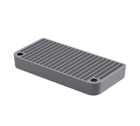 Étape De Litière - Plate-Forme De Rampe De Chat Surélevée, Pédale De Litière Anti-Skid | Battre À Litière De Toilettes À Deux Couches en Couches en Couches, Solution De Plateau De Rampe Lavable pour