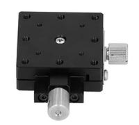 Étape de traduction X Axes Manuel Plate-forme de déplacement de glissement à fente Dovetail Slot 40x40mm HTG-A40 pour les instruments de mesure de l'équipement optique