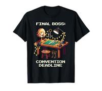Étape finale de construction | Hommage au pixel art cosplay T-Shirt