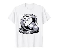Etape Mariage Noces D Argent 25 Ans De Medaille T-Shirt