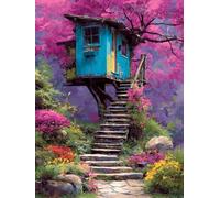 éTapes De La Maison De Paille, Puzzle 4000 Pieces Adultes YHPGL5-123 | Impossible Puzzle Classique, Difficile Défi Puzzles, Jeux Éducatif Familiaux, pour Jeux Anti-Stress, Décoration Murale Cadeau