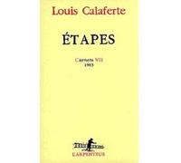 Etapes - Carnets VII 1983