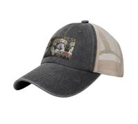 ETASUIOL Casquette de baseball en maille de cowboy avec imprimé koala endormi, accessoires parfaits pour les activités de plein air, Noir , Taille unique