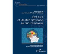 État Civil et identité citoyenne au Sud-Cameroun - Jean-Emmanuel Pondi - L'harmattan - broché - Essai