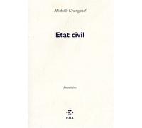 État civil Inventaires - Michelle Grangaud - P.o.l. - broché - Livre