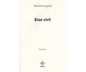 État civil Inventaires - Michelle Grangaud - P.o.l. - broché - Livre
