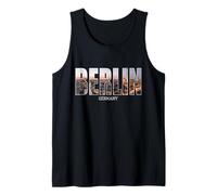 État de Berlin Allemagne Vacances Berlin Ville Vintage Débardeur