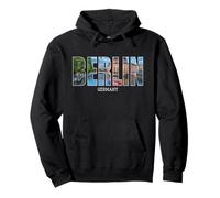 État de Berlin Allemagne Vacances Berlin Ville Vintage Sweat à Capuche